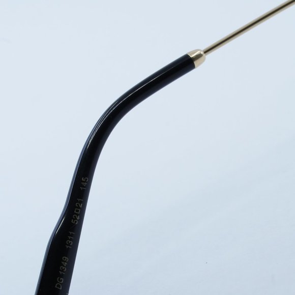 NEW DOLCE&GABBANA DG1349 1311 GOLD/MATTE BLACK EYEGLASSES - Picture 6 of 10